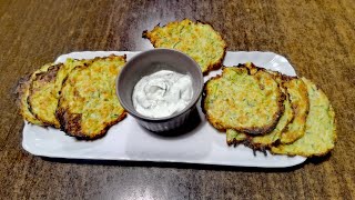 FRITTELLE DI ZUCCHINE  chips di zucchine  con videoricetteinsieme [upl. by Franklyn]