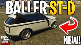 NEW BALLER STD Customization amp REVIEW In GTA Online Range Rover L460 [upl. by Barbarese]