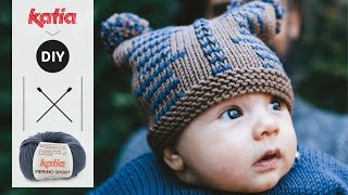 DIY Merino Sport Baby Cap · Gorro · Bonnet [upl. by Medovich79]