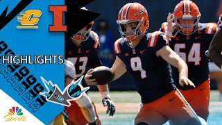 Central Michigan vs Illinois Fighting Illini  CFB HIGHLIGHTS  9142024  Big Ten on NBC Sports [upl. by Enelkcaj]