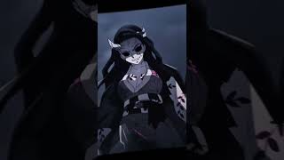 nezuko with black eyes  kamado nezuko edit  demonslayer anime kimetsunoyaiba nezuko [upl. by Ahkihs377]