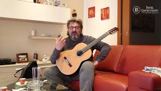 Aniello Desiderio talks about his new guitar [upl. by Terrell]