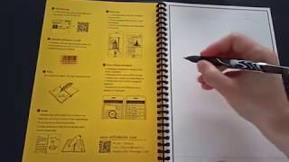 Elfinbook Cuaderno Inteligente Reutilizable Facilita la vida [upl. by Barkley234]