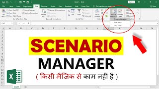 IMPORTANCE of SCENARIO MANAGER in excel  How To Use Scenario Manager in Excel [upl. by Elwee]