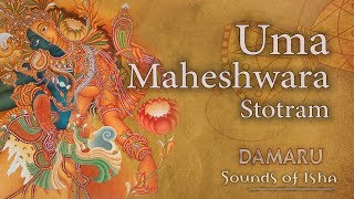 Uma Maheshwara Stotram  Damaru  Adiyogi Chants  Sounds of Isha [upl. by Ellenad]