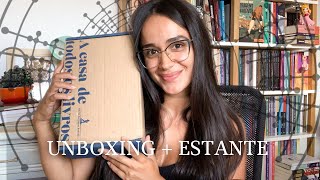 UNBOXING  ARRUMANDO A ESTANTE E CONVERSANDO  Os Livros Livram [upl. by Acalia]