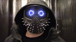 Wrench mask with voice mod and wired remote [upl. by Line]