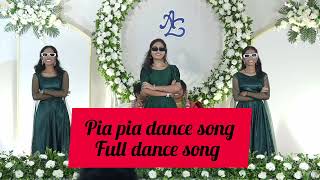 full dance song  pia pia song  poothinkale  soodana mohini  varisu song [upl. by Ilanos217]