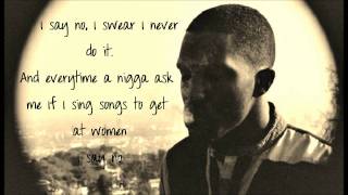 Frank Ocean Songs for women 2011 Lyrics On Screen [upl. by Hadihsar]