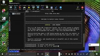 Accessing GaussView on Henry from a Windows Computer [upl. by Esinek]