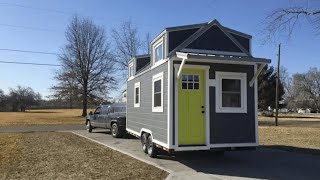 From Indianabased Burrow Tiny Homes is this 20′ tiny house the Wanigan [upl. by Einafets]