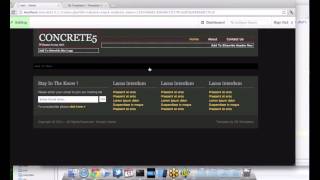 concrete5  Theme Development Training Part Two [upl. by Neslund]