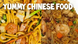 Chinese food on deck MUKBANG  ASMR [upl. by Ellenwad]