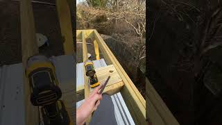 Decking Rail Post Framing Support [upl. by Raffo]