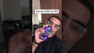 How to convert iphone images to jpg HEICs to JPEGs [upl. by Ennaj]