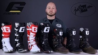 Gaerne Offroad Boot Buying Guide Overview at Jafrumcom [upl. by Lyrred]