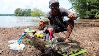 Pesca Y Cocina Truchas Arcoíris [upl. by Neuburger977]