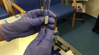 Setting up apomorphine pump [upl. by Sapers]