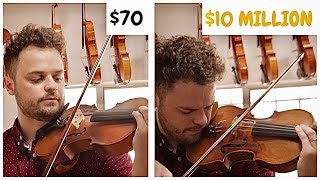 CHEAP vs EXPENSIVE violins  Can you hear the difference [upl. by Nairahcaz]