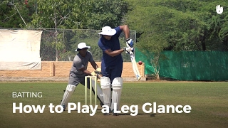 How to Play a Leg Glance  Cricket [upl. by Sachiko]