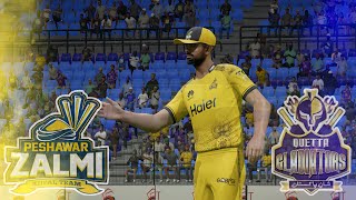 Peshawar vs Quetta 5 Overs Match Cricket 24 Gameplay video❤ [upl. by Eneloj94]