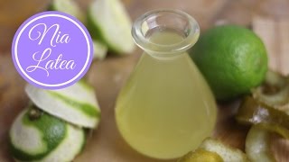 LimettenSirup I für Cocktails Dessert Eis I Thermomix TM5 I aus 3 Zutaten vegan [upl. by Elleinad]