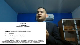 EJERCICIO DE LA ACCION PENAL [upl. by Nida]