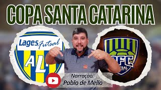 LAGES X CATANDUVAS aovivo futsal [upl. by Nileuqay]