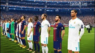 PES 2018  Final UEFA Champions League UCL  Real Madrid vs Barcelona  Gameplay PC [upl. by Lednahc]