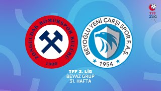 TFF 2Lig  Zonguldak Kömürspor AŞ  Beyoğlu Yeni Çarşı Spor Faaliyetleri AŞ [upl. by Ahseikan328]