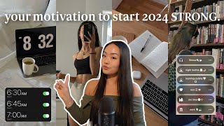 HOW TO START 2024 SUCCESSFULLY 2024 goal setting healthy habits reinvent yourself amp mindset [upl. by Anet]