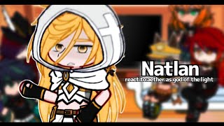 Natlan react to Aether as a god light  genshin impact  🇷🇺🇬🇧 [upl. by Zrike]