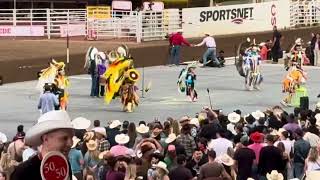 First Nation artists performed at stampede night show firstnation calgary stampede show [upl. by Gayelord]