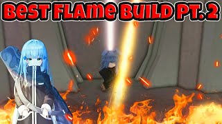 Best Flamecharm Build 2  Deepwoken [upl. by Alaaj]