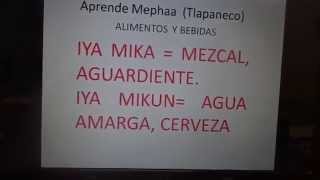 Aprende Mephaa palabras sobre alimentos y bebidas [upl. by Llerral]