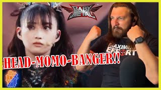 SHE GROWLED THE PART  Babymetal Momobanger  Live  Legend MM  at Yokohama Arena  REACTION [upl. by Ahsimrac531]