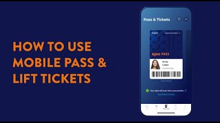 My Epic app  How To Use Mobile Pass amp Lift Tickets [upl. by Riocard]