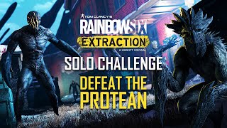 R6 Extraction Solo Mode  Defeat the Protean Threat level Cautious [upl. by Llerrad]