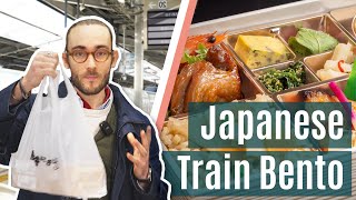 Buy this before riding the bullet train  Japanese train bento explained in 2 minutes [upl. by Nylyoj]