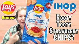 We Try IHOP’s Rooty Tooty Fresh ‘N Fruity Chips [upl. by Hengel257]