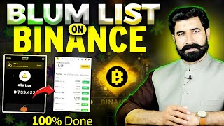 Blum Listing on Binance  Blum Airdrop  Blum Withdraw  Blum Update  Crypto News Update Albarizon [upl. by Atsirk]