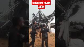 Pangung Roboh Di Citra Raya Cikupa Tanggerang shorts [upl. by Weihs]