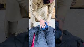 Lining lightweight mountains jackets [upl. by Darryn]