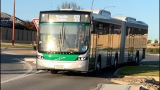 Journey on bus route no 517 transperth bus Southern river to Thornlie station [upl. by Sigvard]