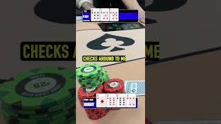 Flopped A Straight Flush Draw potlimitomaha cards poker gaming gameplay shorts vlog [upl. by Jea]