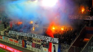 FC Basel Fans in Thun  10022018 [upl. by Lyrret]