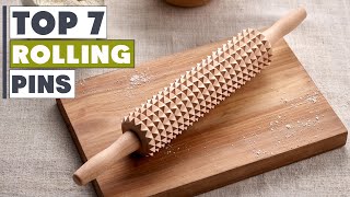 Top 7 Rolling Pins for Baking Enthusiasts [upl. by Rdnaskela313]