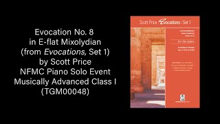 Evocation No 8 in Eflat Mixolydian by Scott Price [upl. by Etnovad]