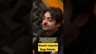 Monark responde Diogo Defante  polêmica do Flow [upl. by Tierza]