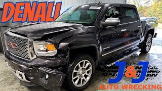 2014 GMC Sierra Denali Part Out J amp J Auto Wrecking Test Video Stock  REGM274 [upl. by Carnay995]